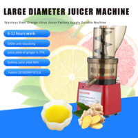 Stainless Steel Orange citrus Juicer Factory Supply Durable Machine Large Diameter Extractor Juicer