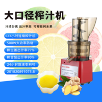 500W大口径生姜榨汁机 姜汁机苹果梨子葡萄电动快速原汁压榨机