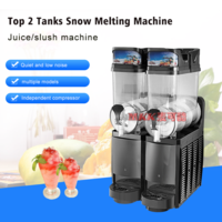 TKX-02 Commercial Small Portable Ice Slush Machine Fruit Snow Mud Making Machine